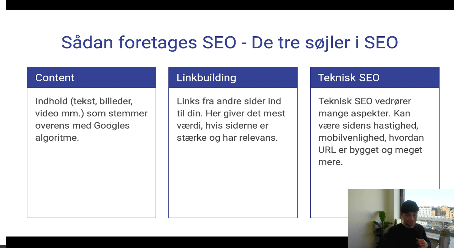 introduktion til seo - online seo kursus